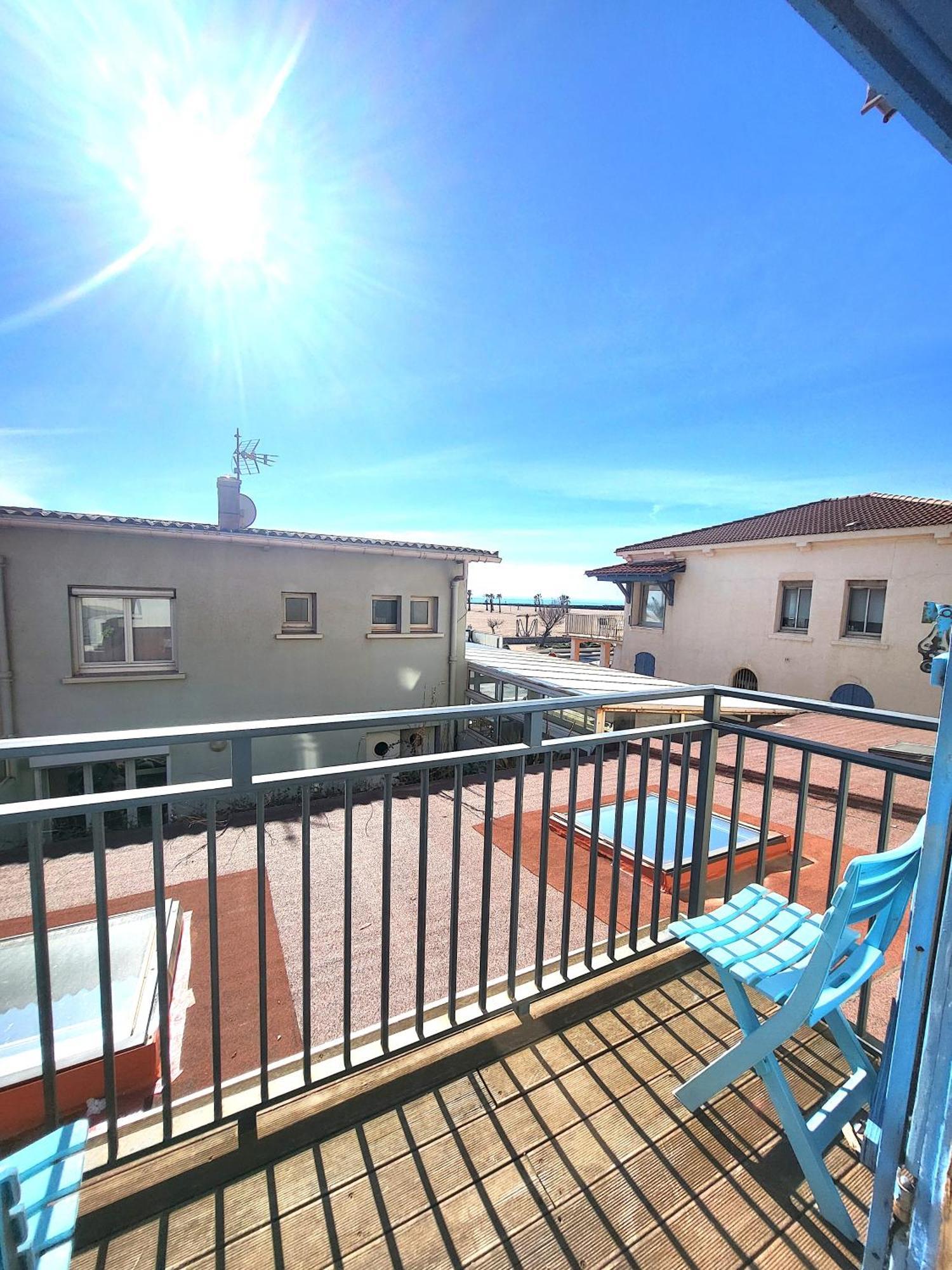 Hotel Le Chalet Valras-Plage Esterno foto