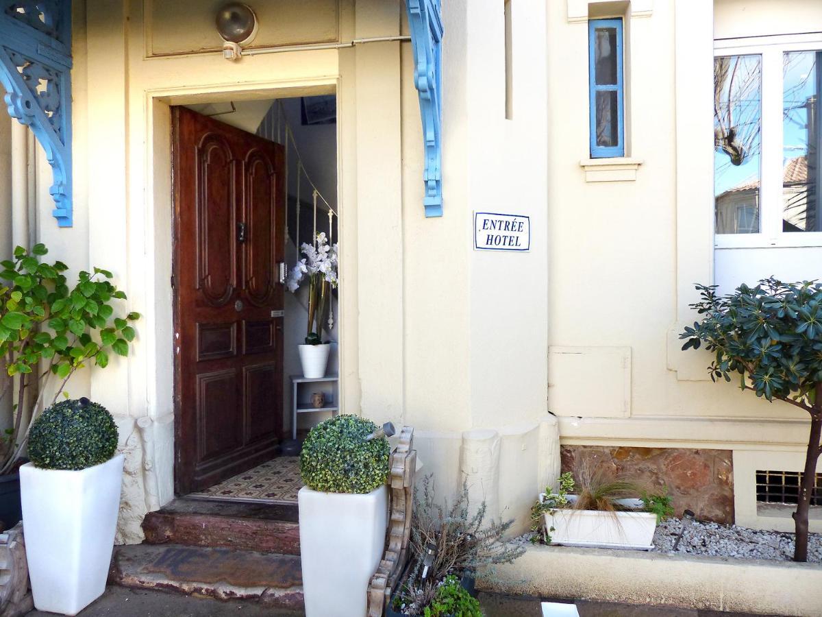 Hotel Le Chalet Valras-Plage Esterno foto